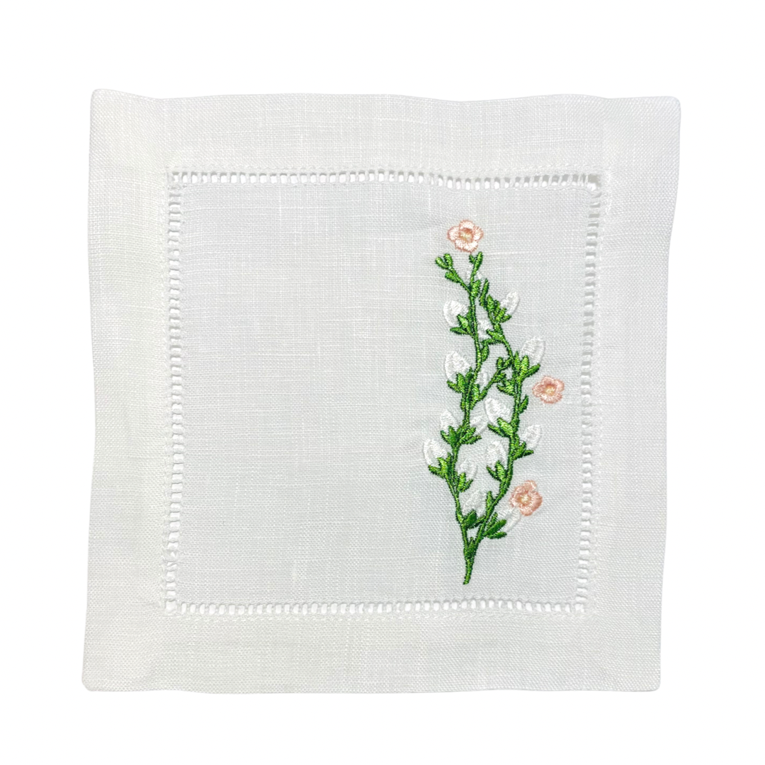 Blossom - Embroidered Napkins