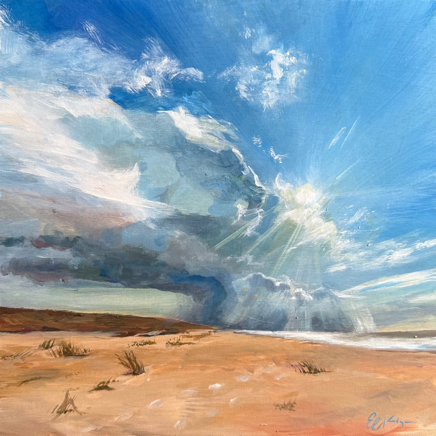 Brilliantly Blue Beach