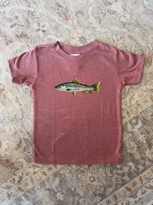 Fishing for Rainbows Toddler Tee