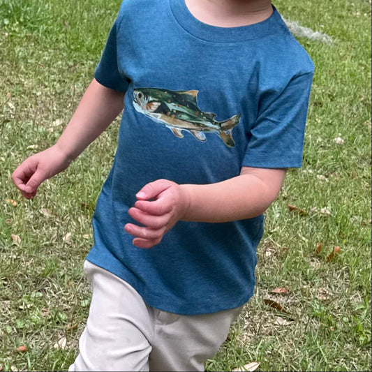 Gone Fishing Toddler Tee