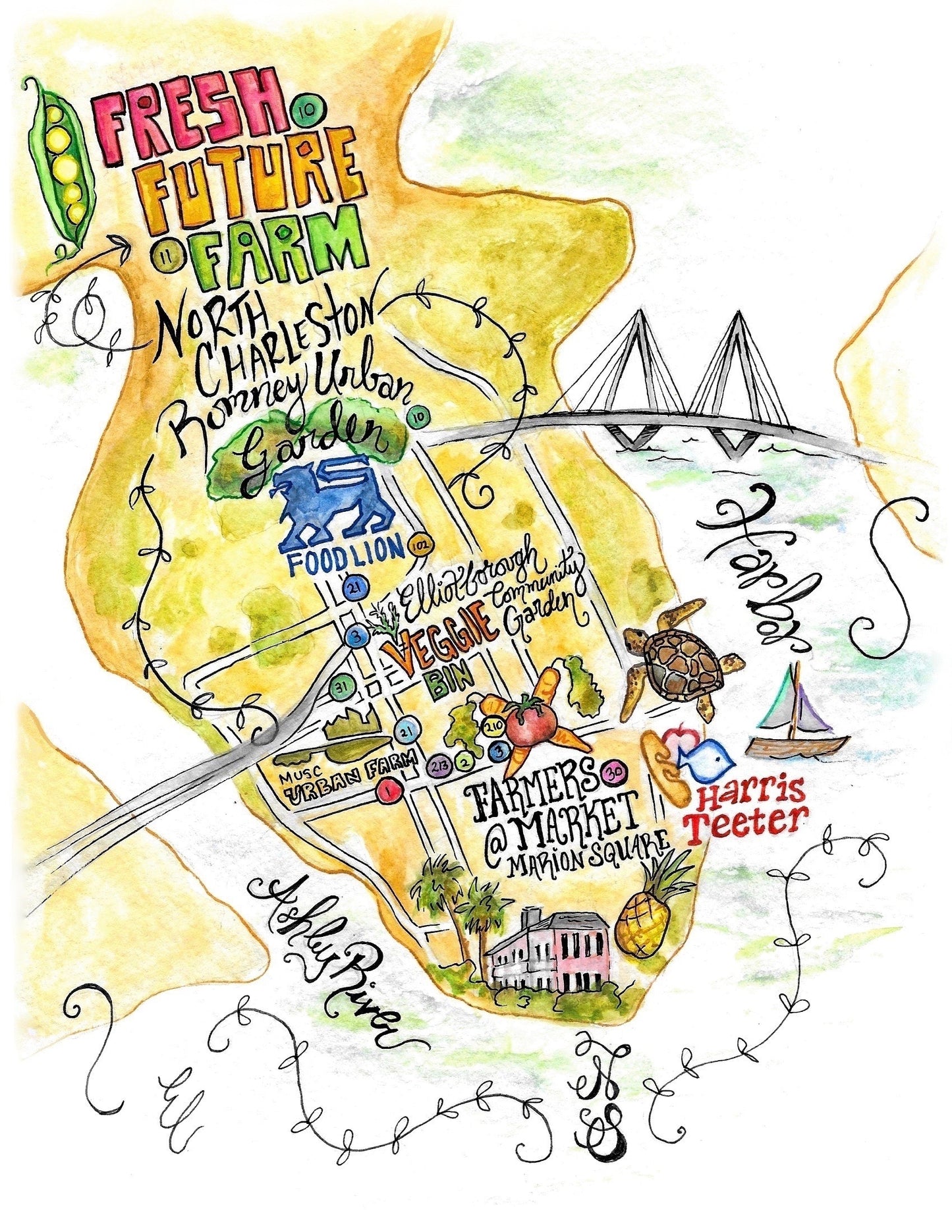 Affordable Food Carta Map
