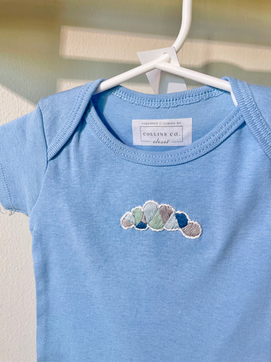 Cloud - Embroidered Onesie