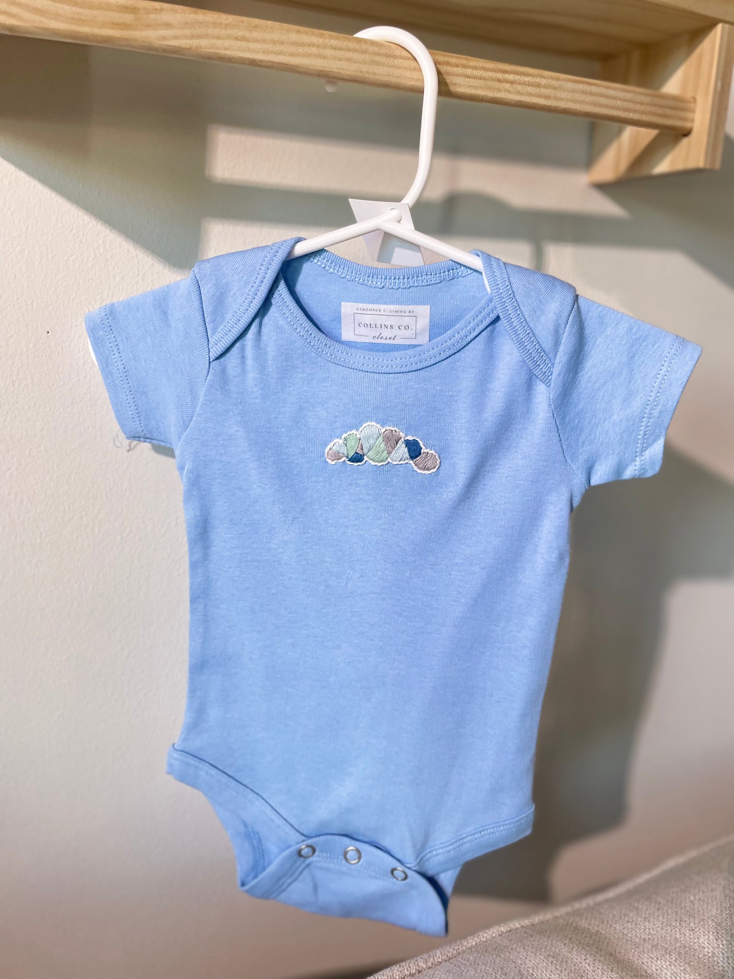 Cloud - Embroidered Onesie