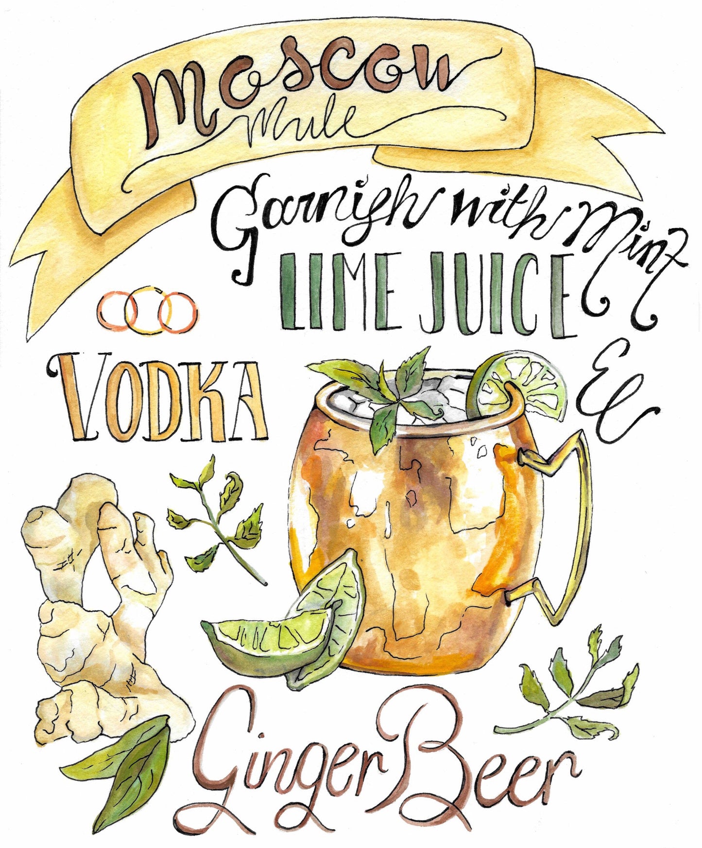Moscow Mule Print