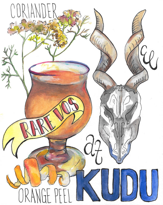 KUDU Rare Vos Print