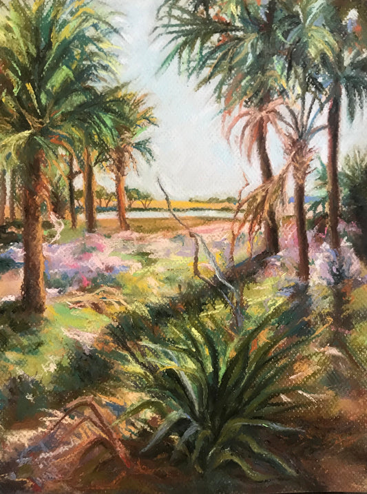 Purple Palms